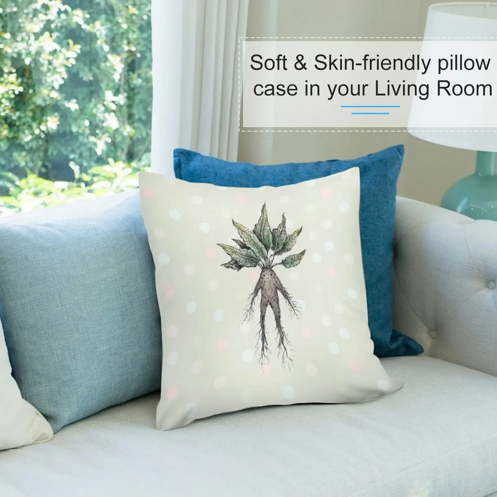 Подушка Mandrake наволочки для кровати чехлы диванов подушка детская