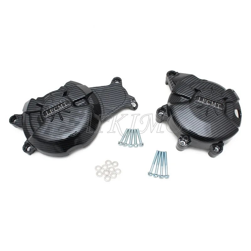 

Motorcycles Carbon Fiber Pattern Engine Cover Protection Case for YAMAHA MT-07/FZ-07 2014-2021 Engine Covers Protectors