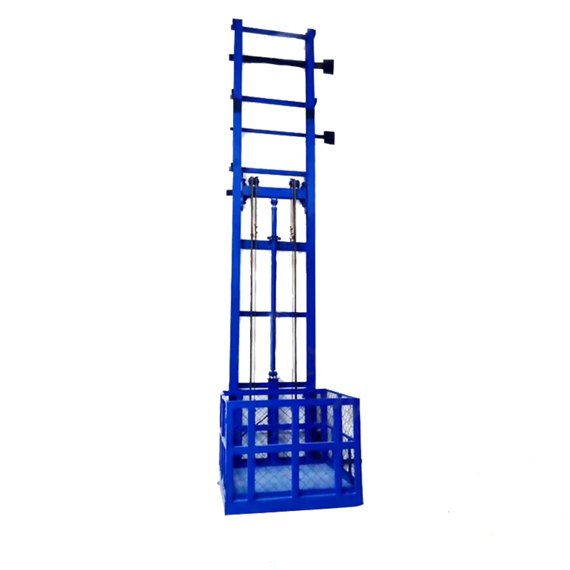 

500kg 1000kg electric small goods lift hydraulic cargo elevator warehouse freight lifter