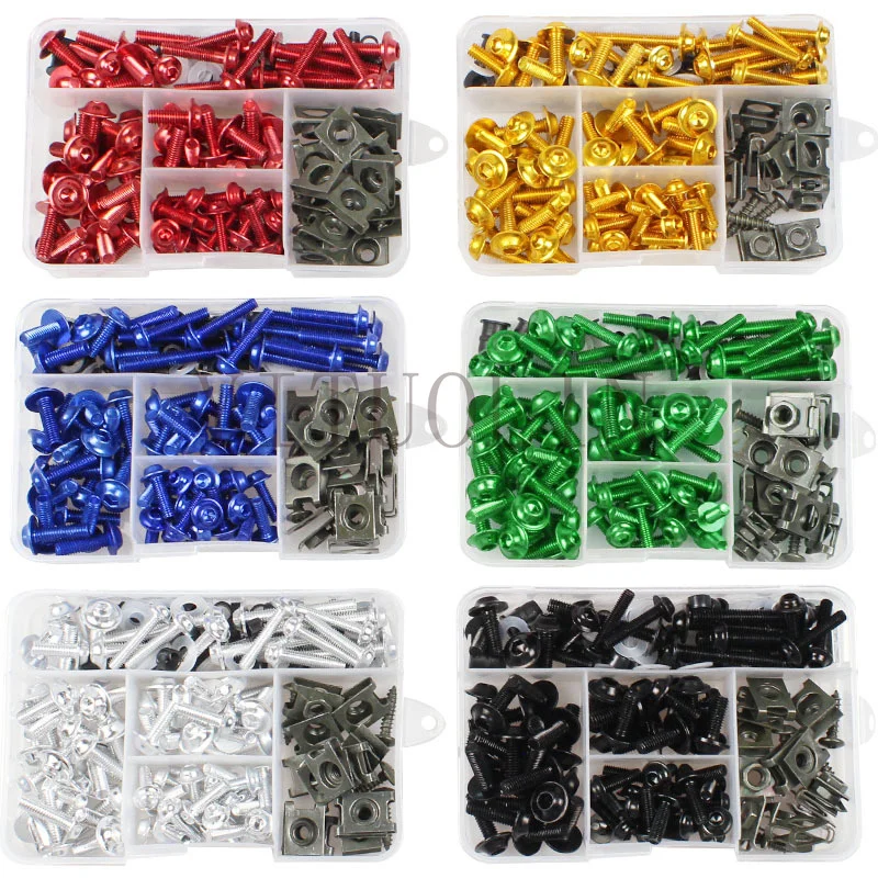 

Motorcycle Screws Set Kit Accessories For HONDA XR 250 DEAUVILLE CB400 SF NC 750X SILVER WING DIO 27 CBR 125R CBR 650F