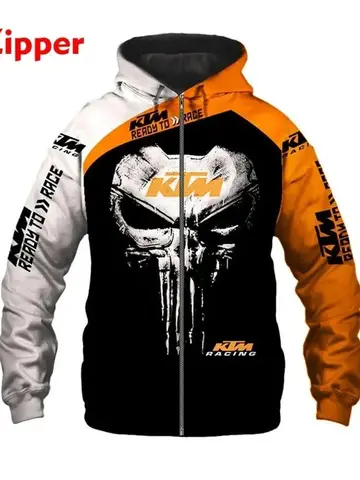 Новинка весна-осень 2025 толстовка с капюшоном для езды на мотоцикле Мужская и Женская Повседневная модная куртка с 3D-принтом