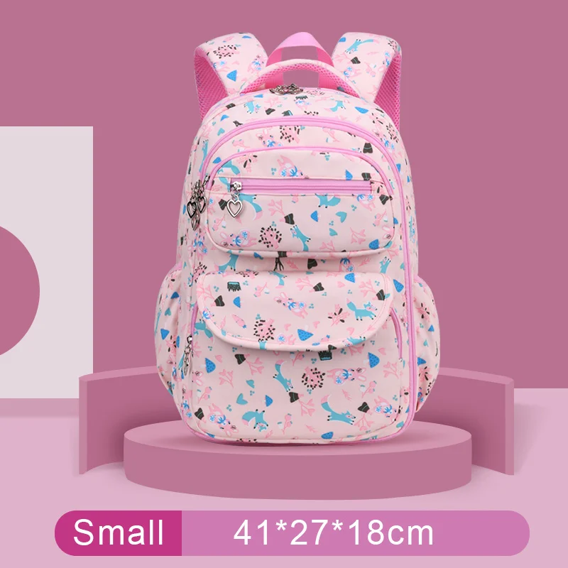 

Детские школьные рюкзаки для девочек-подростков, прочная милая сумка с несколькими отделениями для начальной школы и дошкольников