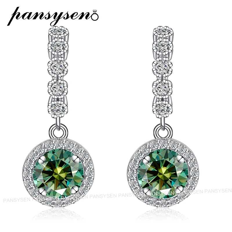 Женские серьги-кольца из серебра 925 пробы 13 цветов