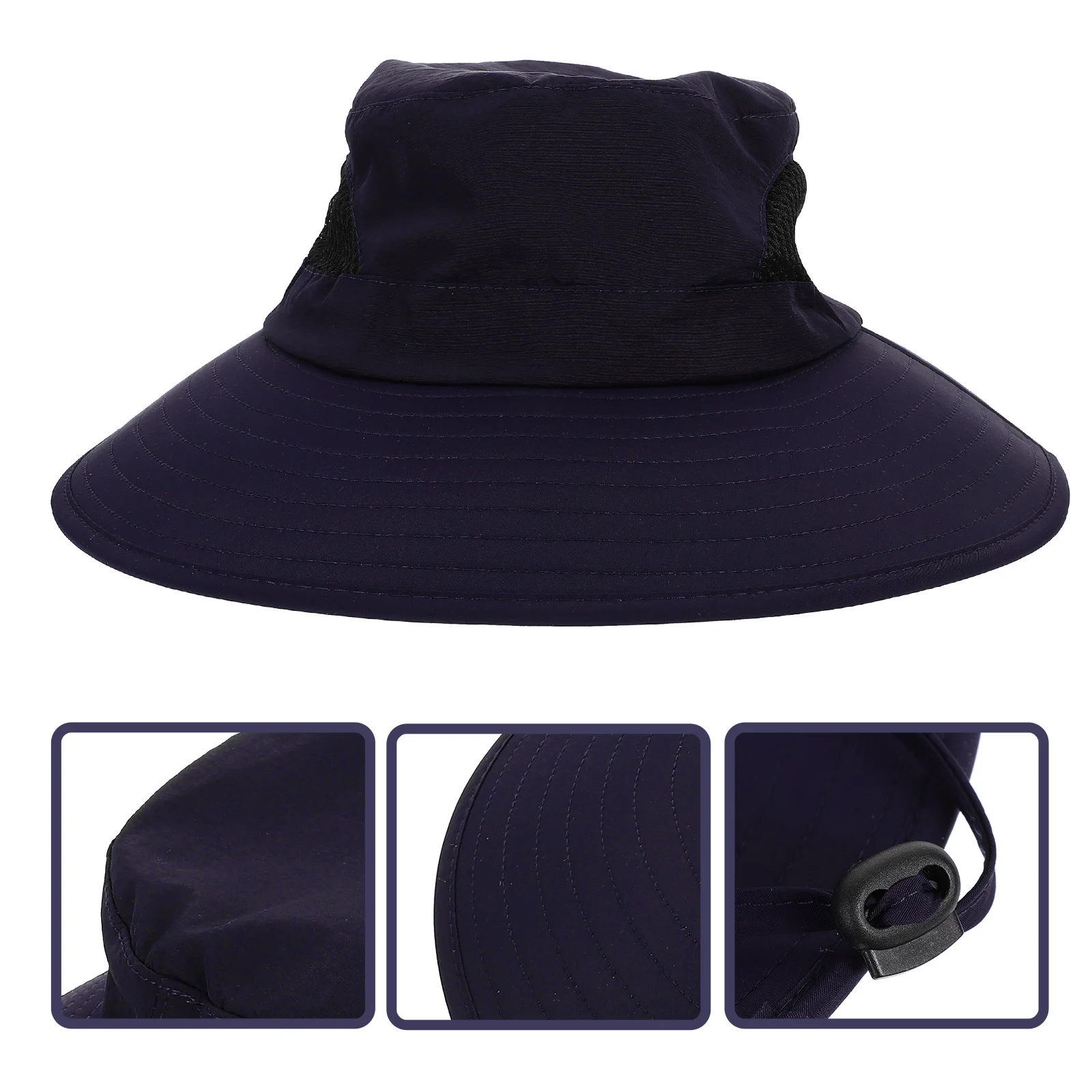 

Para Mujer El Sol Fisherman's Hat Quick Dry 35X10cm Khaki Nylon Men Women