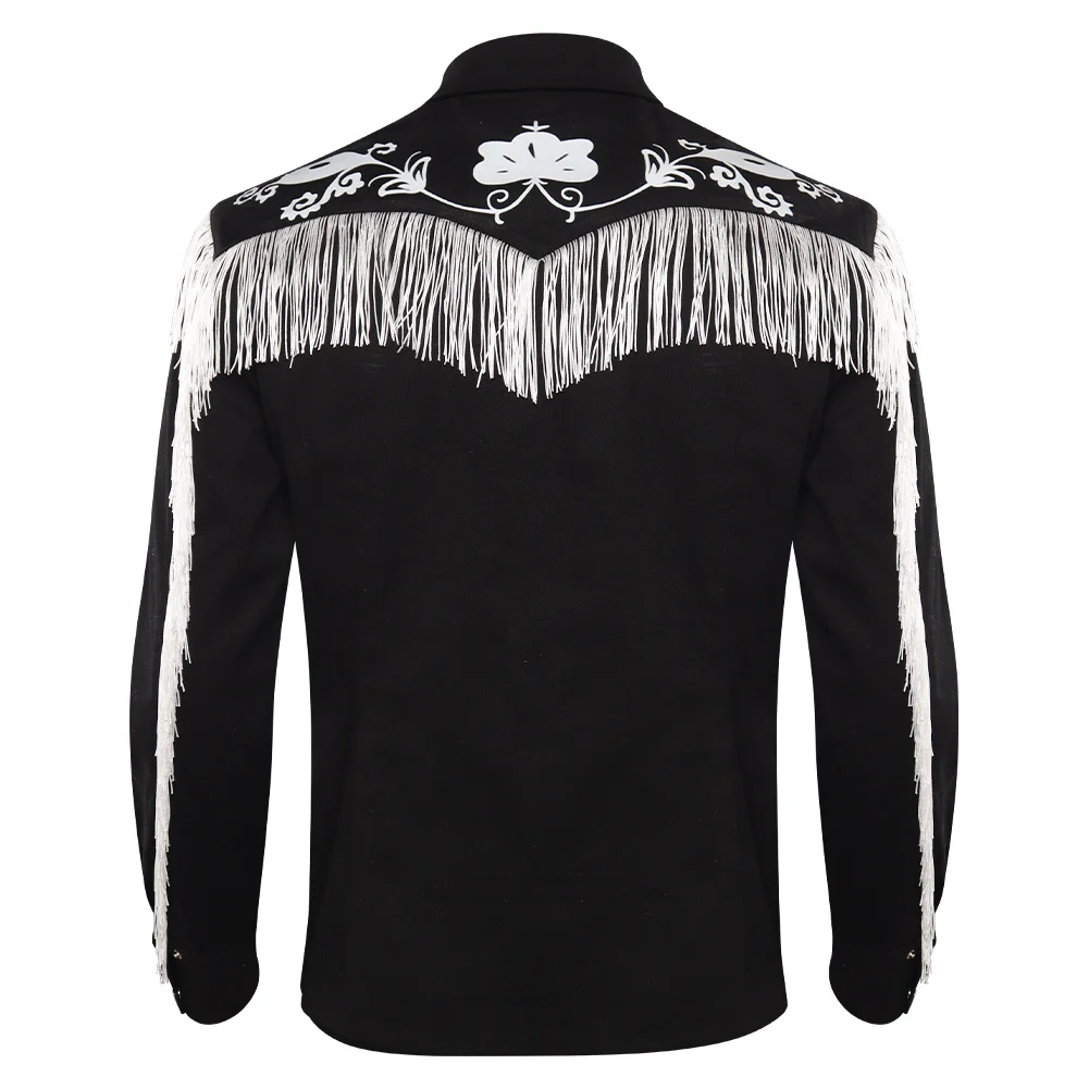 Джинсовая куртка Ken Cospaly одежда в стиле Фэнтези 2023 маскировка фильма барбэй для