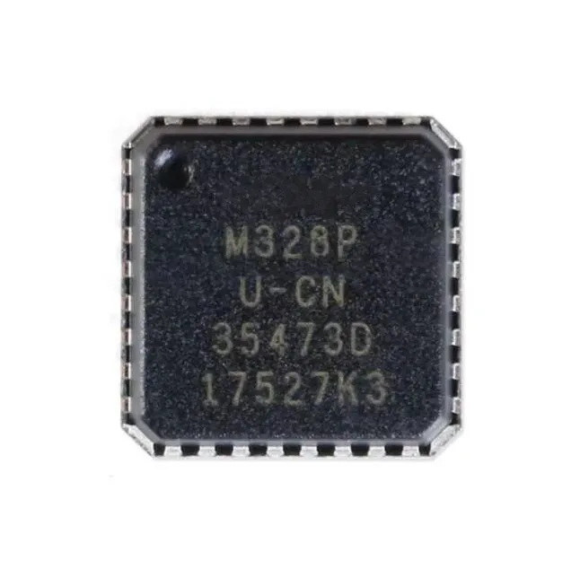

10pcs/Lot ATMEGA328P-MU ATMEGA328P MEGA328P-MU M328P-U QFN32 IC Best Quality