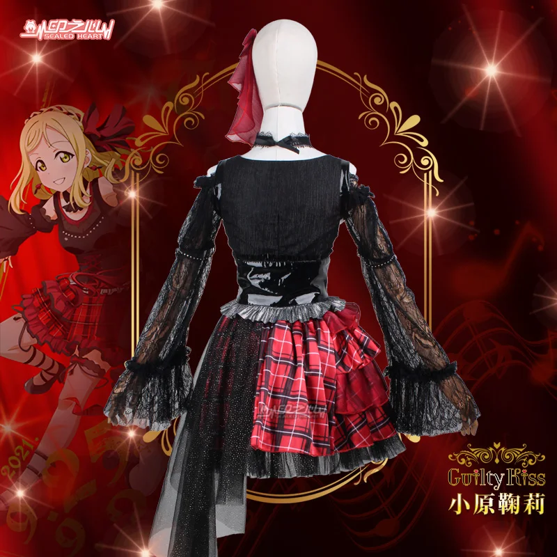 COSMART LoveLive!Sunshine! GK рок-группа Guilty 2nd концерт Рико охара Мари йошико черная униформа