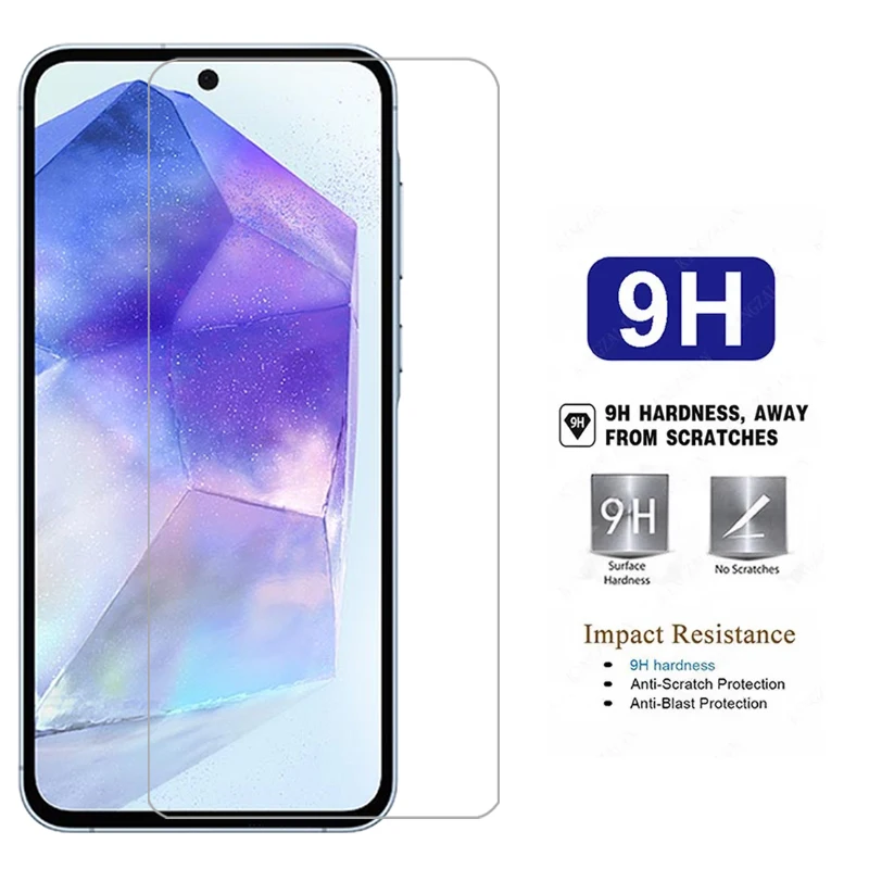 Защита экрана для samsung galaxy a55 защитное закаленное стекло на samsunga55 galaxya55 a 55 55a 4g