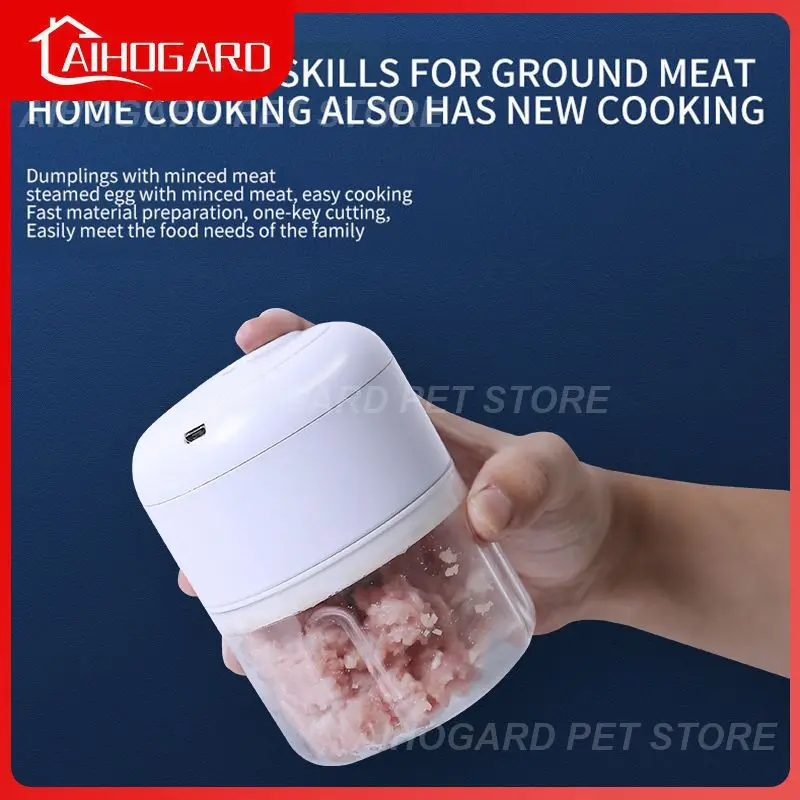 

Usb Meat Grinder Crushed Ginger Electric Food Processor Press Switch Mini Garlic Chopper Garlic Masher Machine Vegetable Crusher