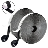 5m10m hook and loop strip tape self adhesive sticky back fastening tapes 25mm wide for diy crafts home curtain kitchen office