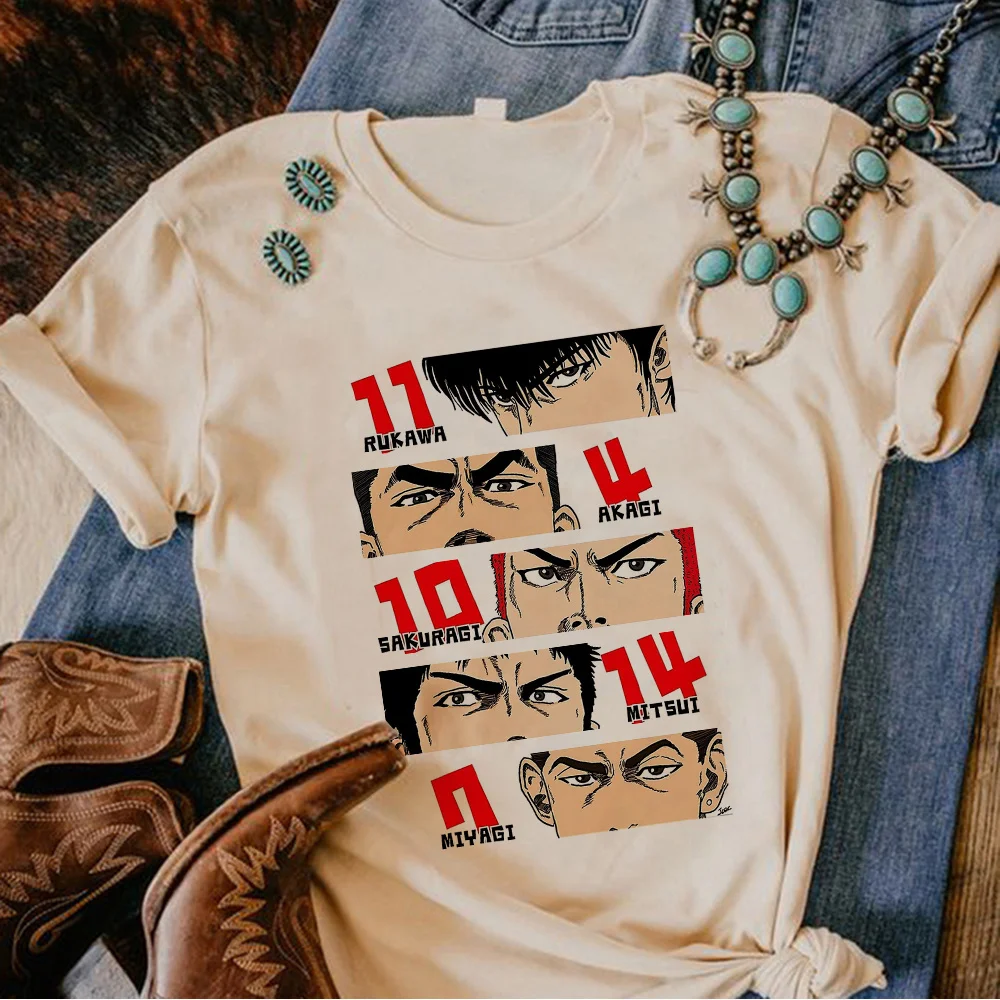 

Футболки the First Slam Dunk, женские комиксные футболки, женская дизайнерская графическая одежда