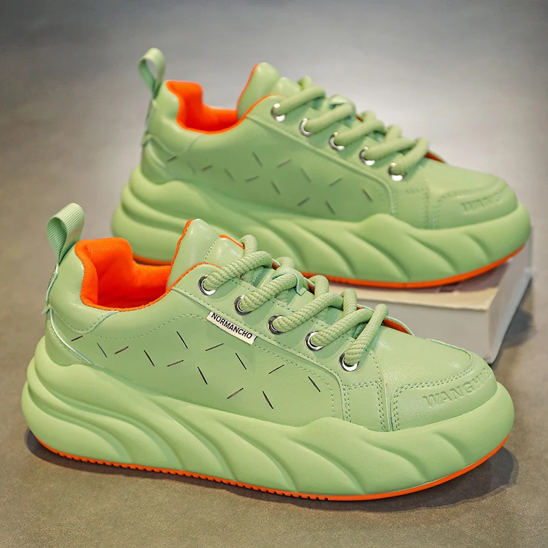 

Casual Shoes For Men Street Style Walking Shoes Sneakers Thick Bottom Running basketball Shoes Male 2023 Vulcanized Sneakers Men