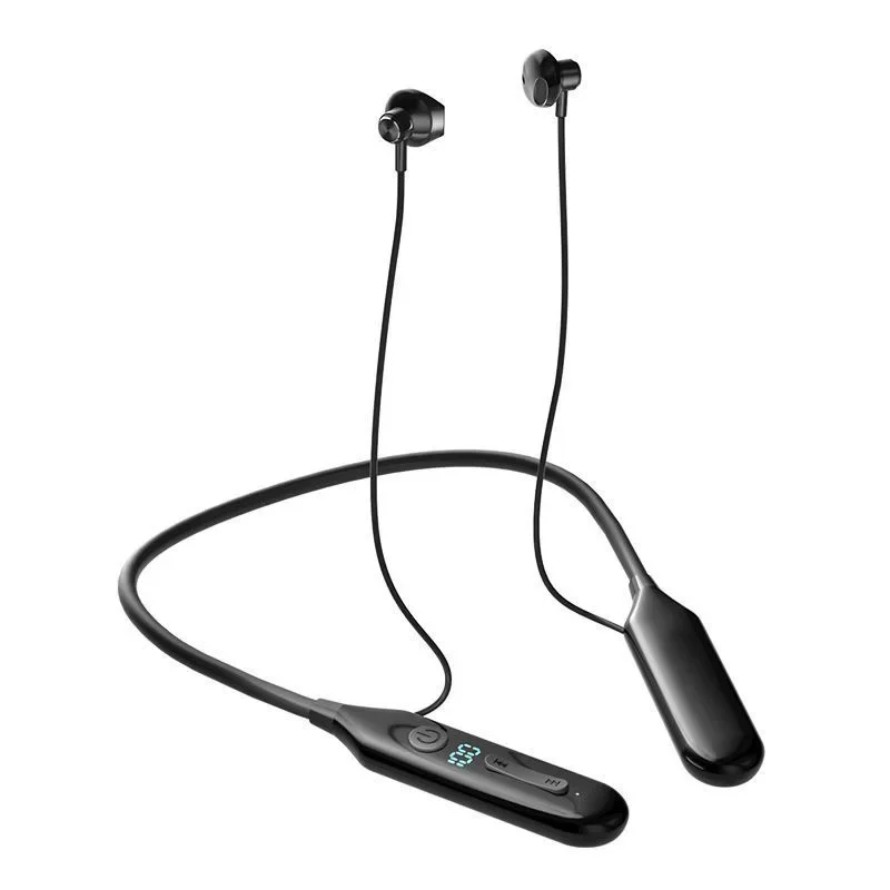 Новые спортивные Bluetooth-наушники с лямкой на шее и большой батареей длительный