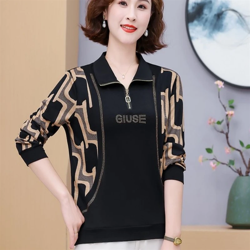 Женские модные блестящие пуловеры с бриллиантами длинными рукавами и облегающим