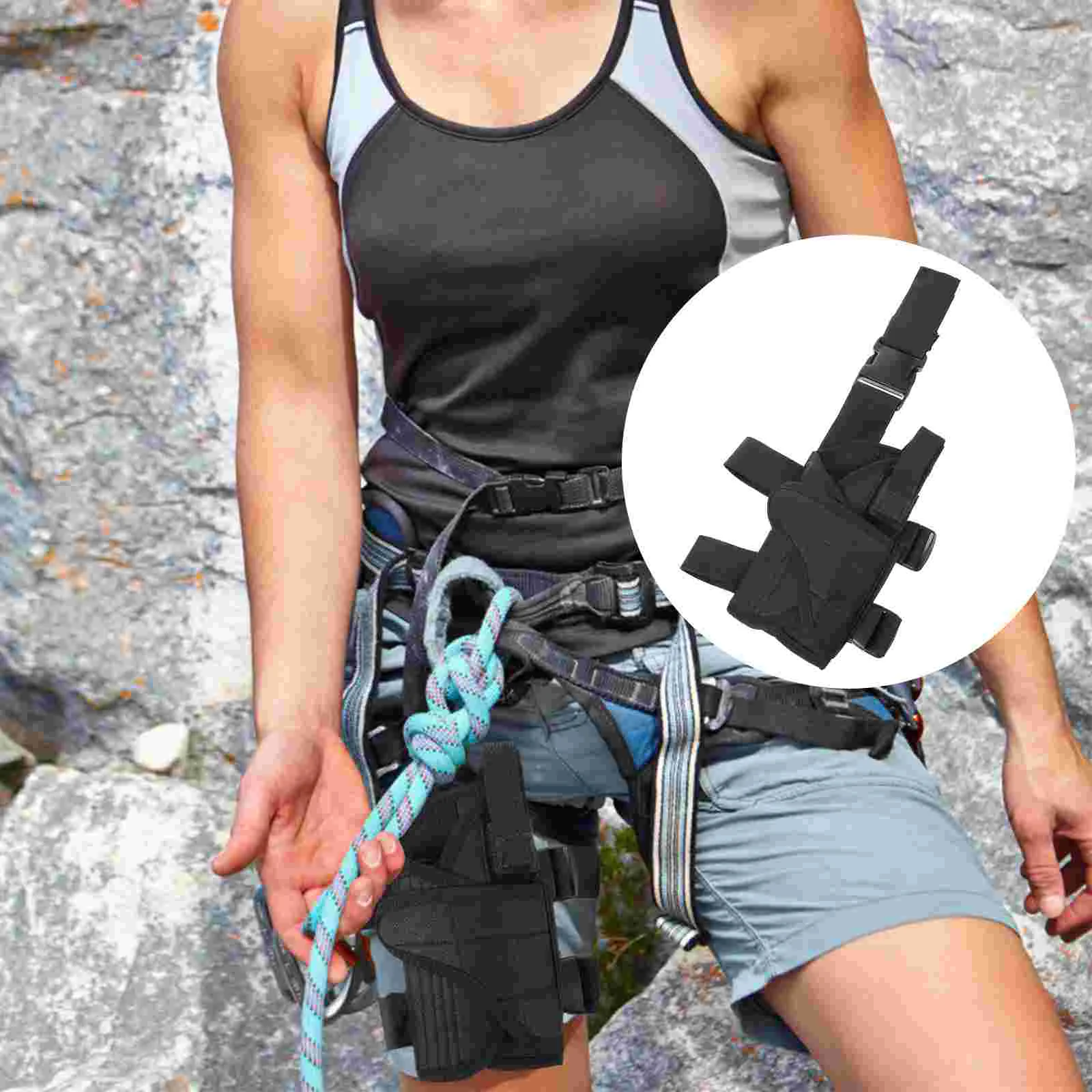 

1 шт. прочная Модная креативная миниатюрная сумка для ног, набедренная сумка, тактическая сумка для занятий спортом на открытом воздухе, кем...