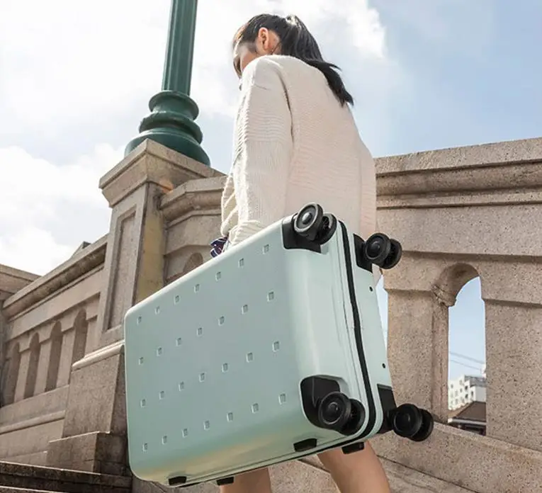 Suitcase, suitcase, with customs lock, 20 inch, 24 inch, 5 days from Korea