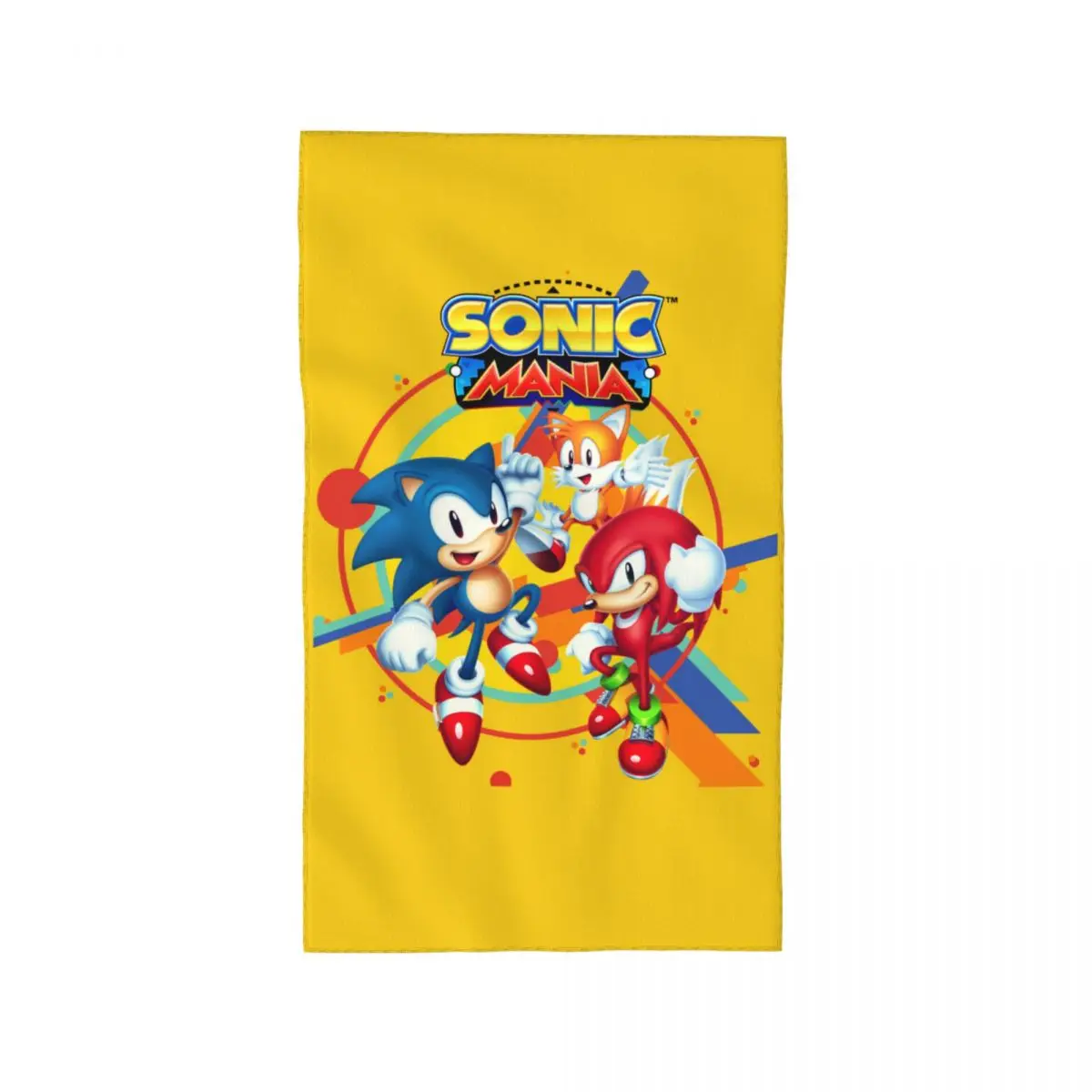 

Персонализированное полотенце Sonics из мультфильма для путешествий, плавания, кемпинга, 100% Хлопковое полотенце для лица