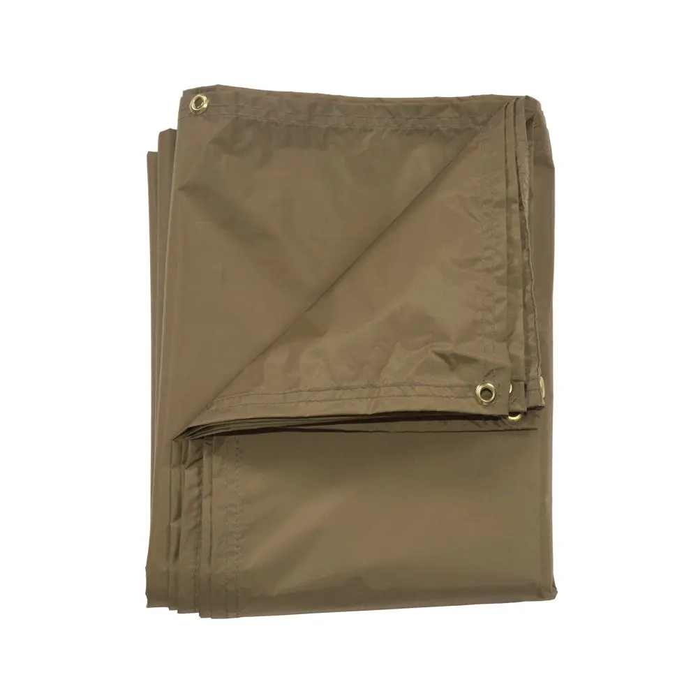 

Ripstop Nylon Tarp - 10' x 12' Tent Accessories For Camping Hiking Fishing Travel Easy Set Up Quick Open Rainfly Waterproof
