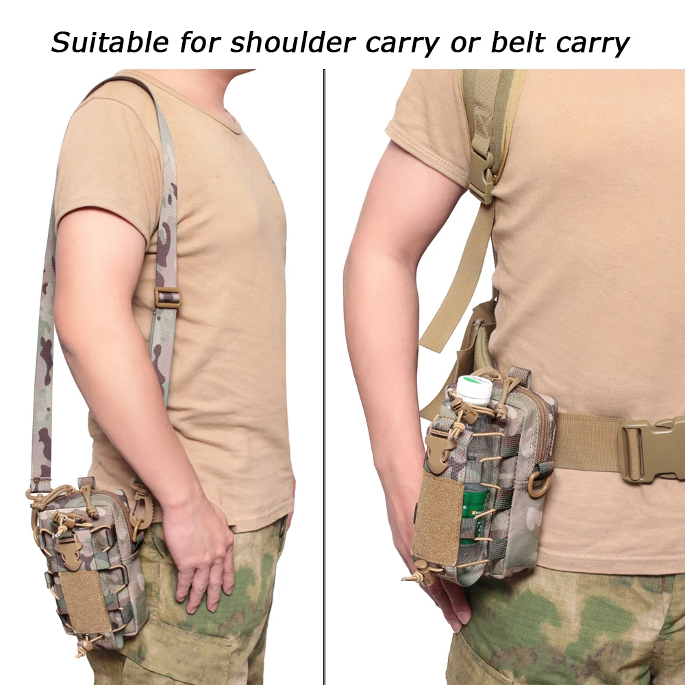 Тактическая Сумка-держатель для телефона с ремешком на плечо