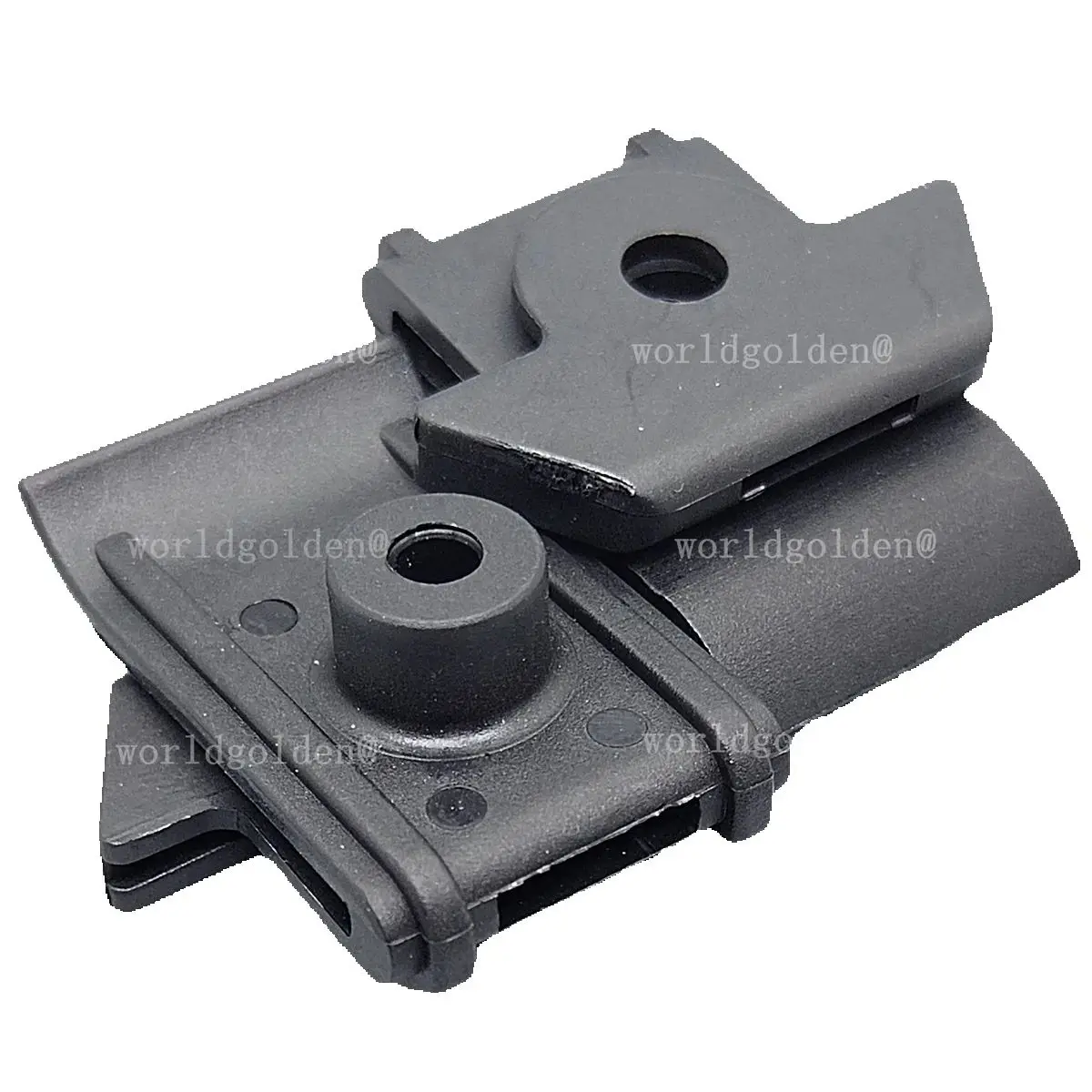 

worldgolden 100 шт. автомобильные крепежные элементы, U-образные гайки для крыльев # 10 винтов, размер: 2 мм, для панели Nissan 63848-35F00