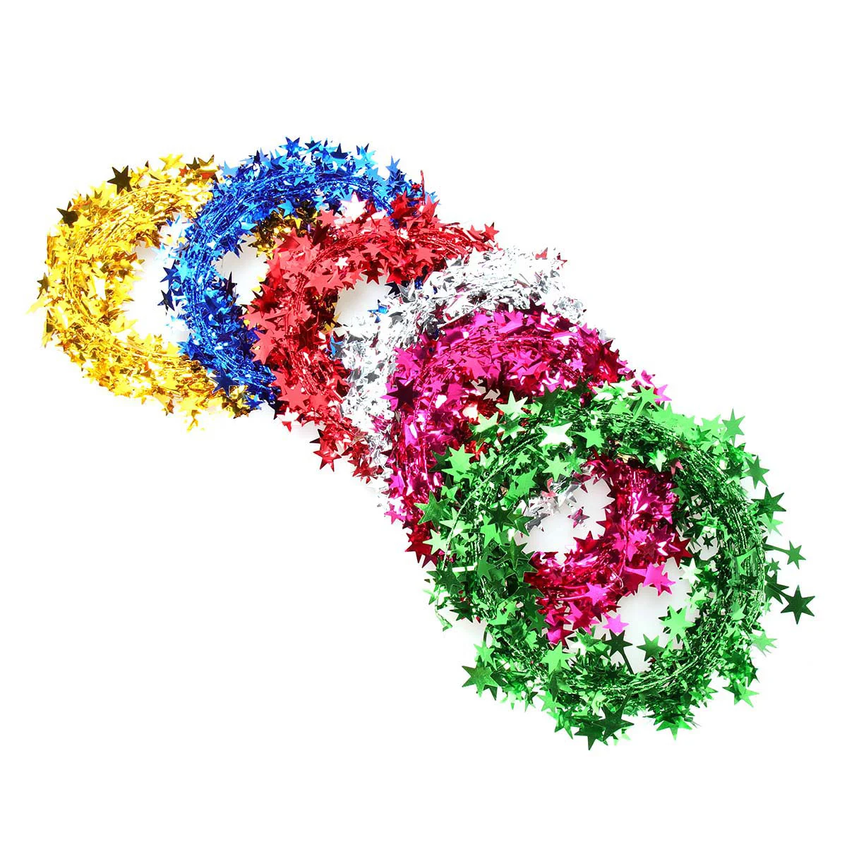 

Holiday Hanging Garland Ornament Garlands Tinsel Christmas Decoration Wedding Star Patriotictree Accessory Party Favor Decor