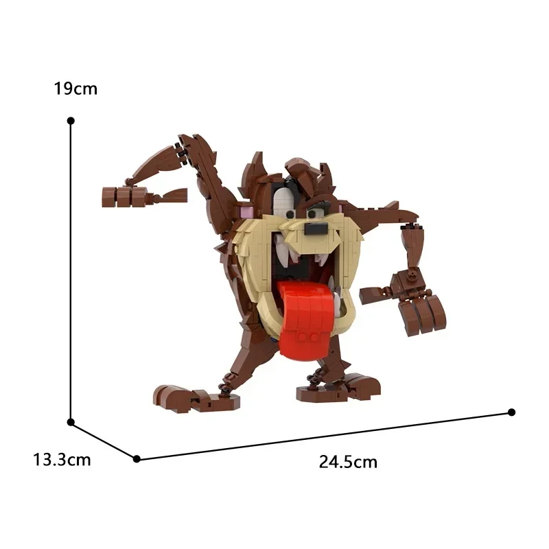 Конструктор Big Mouth Dog Monster Beast MOC-100573