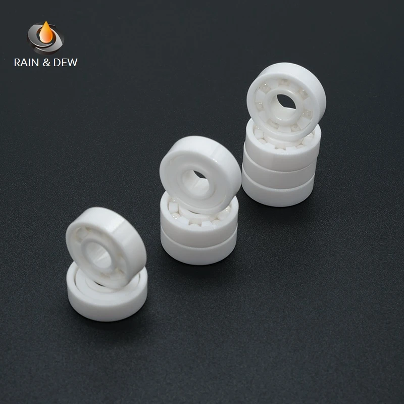 

1Pcs 608 8*22*7 Full Ceramic Bearing Skate Stroller Bearing ABEC-9 ZrO2 Material 608CE All Zirconia Ceramic Ball Bearings