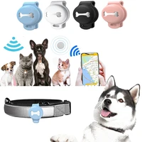 pet gps tracker cover smart locator cover dog wearable tracker cat dog bird anti lost record tracker cover silicone case