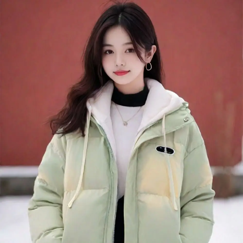 Новое зимнее пальто на хлопковой подкладке. Куртка Пуховое 2024. Зимняя одежда.