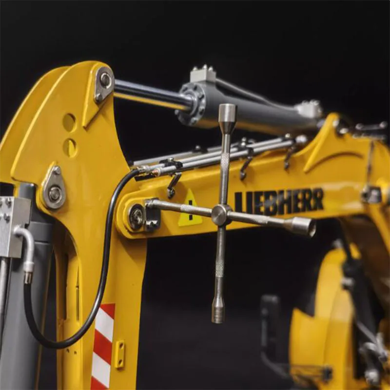 JDM-213 Высококачественная поперечная розетка из нержавеющей стали для 114 Tamiya RC Truck Trailer Самосвал Scania Actros MAN Volvo Lesu DIY (art.: 3920ca63aedfd) - 3920ca63aedfd