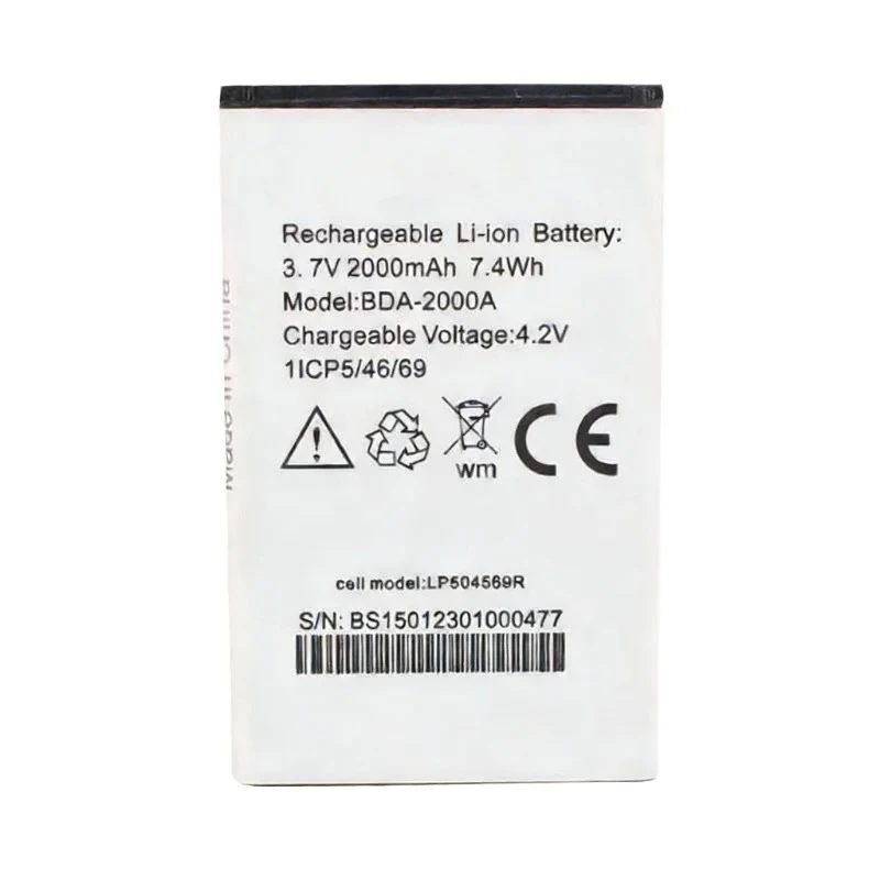Фото Аккумулятор Li-ion DBO-1000A 3.7V 3.7Wh 1000mAh для DORO 1372 2404 1370 1ICP6/34/50 – Высококачественная перезаряжаемая батарея для мобильных телефонов №2
