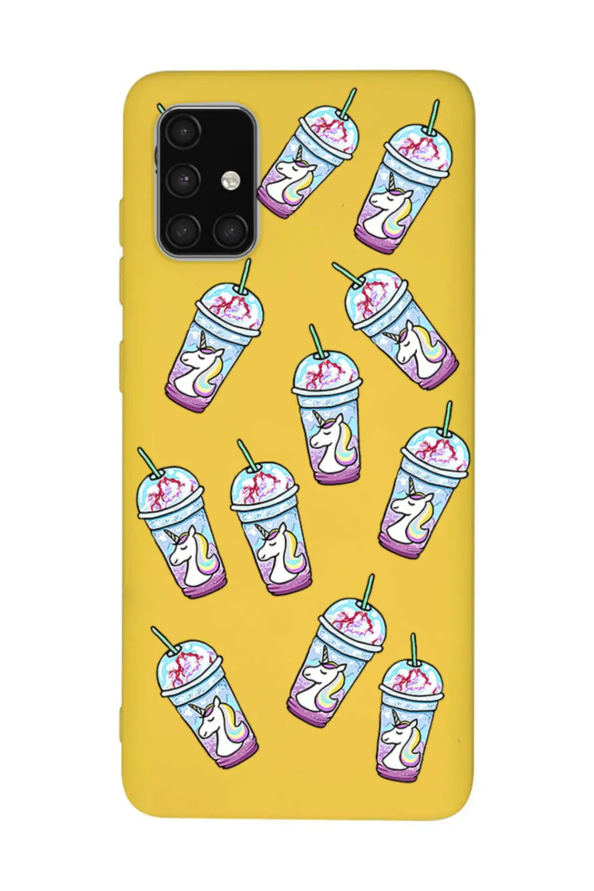 

Чехол для телефона Samsung Galaxy A71 с изображением единорога