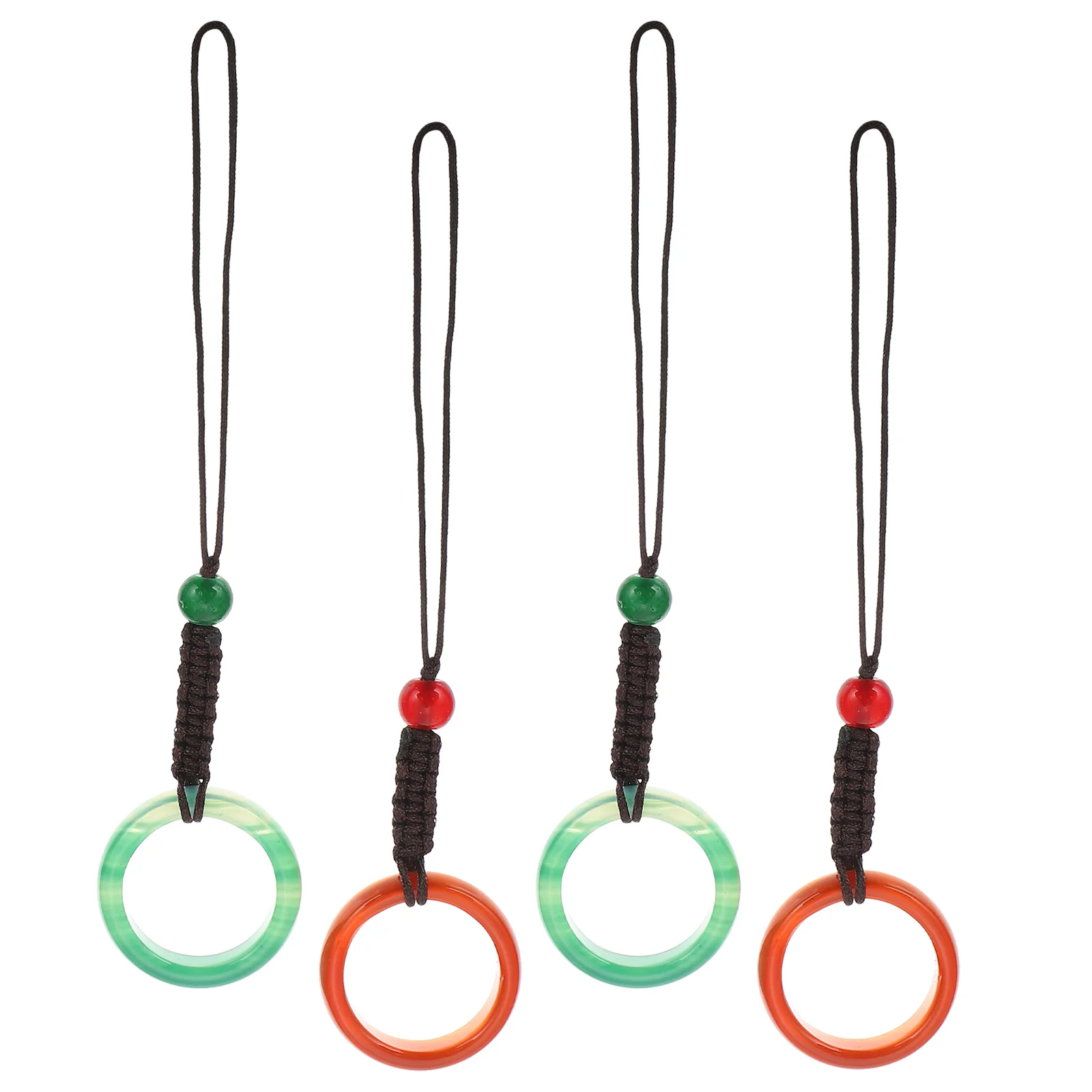 Автомобильные подвески для зеркала заднего вида нефритовая цепочка мобильного