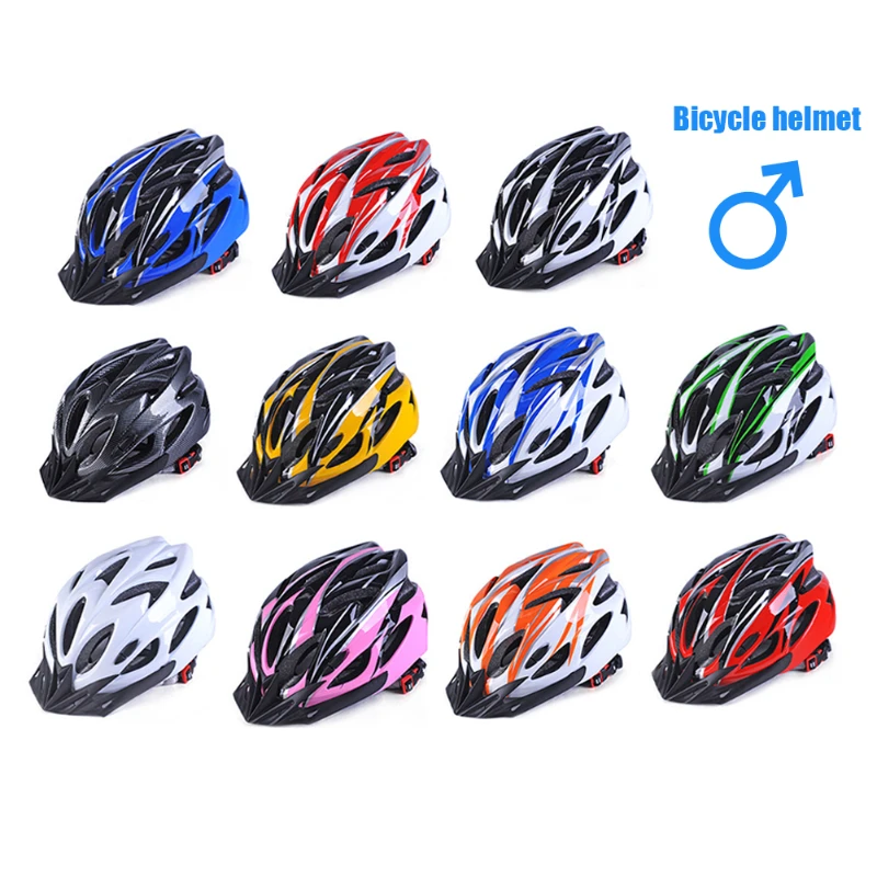 

Light Motorcycle Helmet Road Bicycle Helmet Male and Female Bicycle Riding Safety Adult Bicycle Helmet Mountain Bike Hat