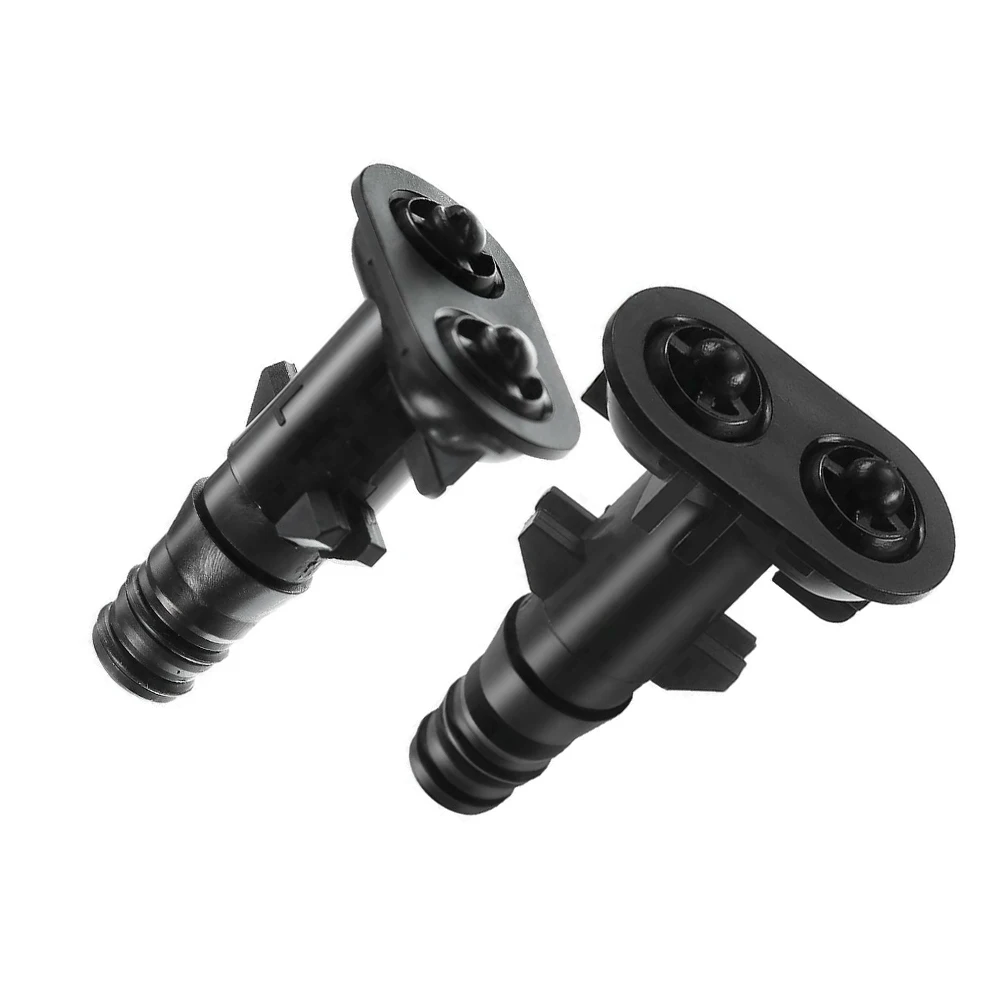 2шт (левая+правая) черная насадка омывателя передней фары LR 010791 +LR 010792 Подходит для
