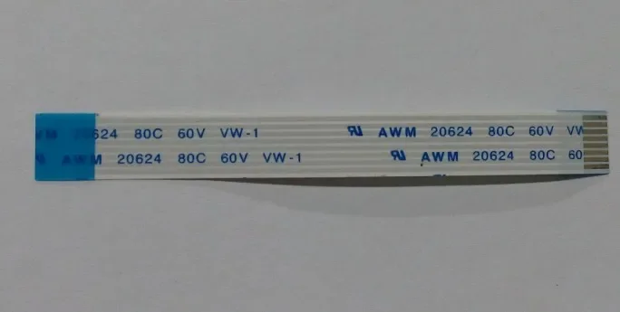 Новый гибкий 8-контактный кабель длиной 10 см/15 см ширина 8 мм FFC FPC для ноутбука