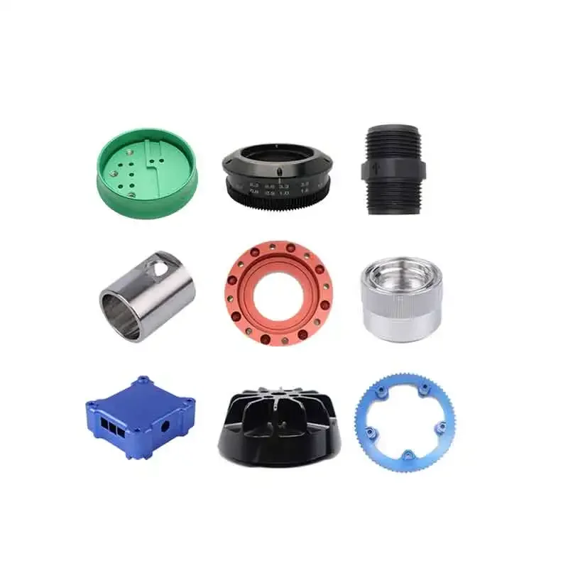 Обработка с ЧПУ Небольшой алюминий латунь нержавеющая сталь анодированная