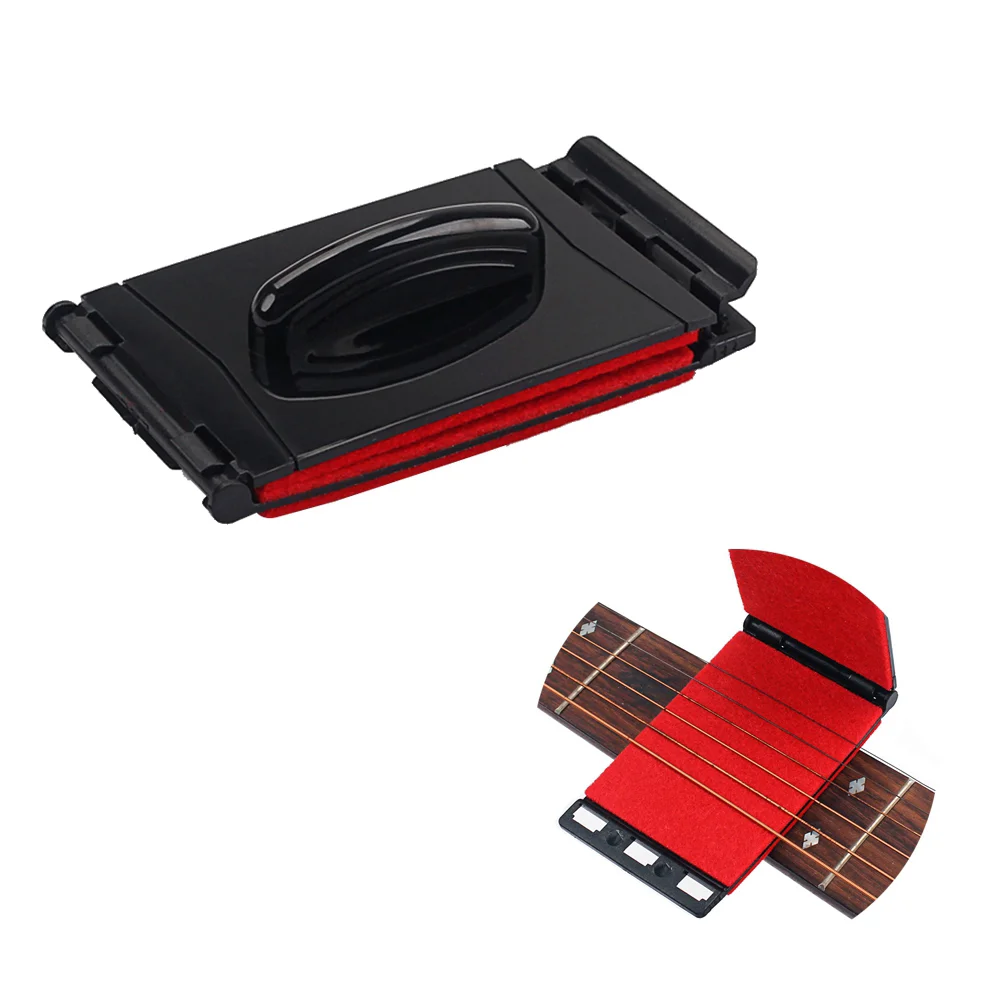 

Guitar Bass Strings Scrubber Cleaner Fretboard Fingerboard Rub Cleaning Tool Maintenance Brush Tool for Guitar Bass Ukulele