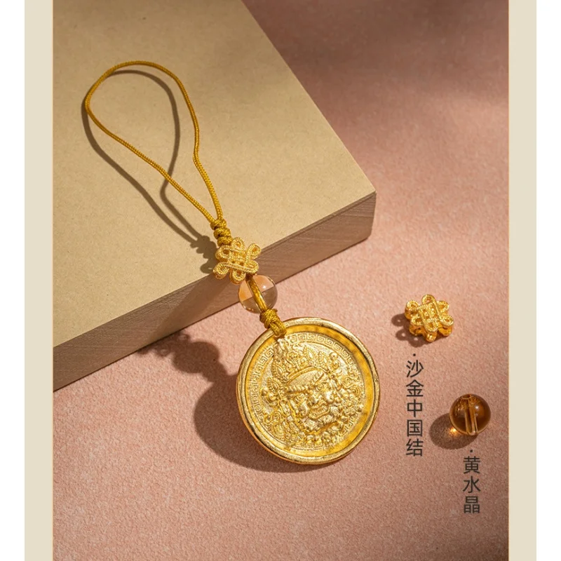 Тибетский ремешок для мобильного телефона с удачей подвеска-цепочка женский