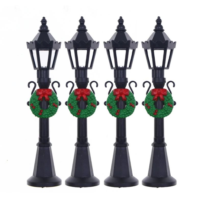 

Пластиковый уличный фонарь для кукольного домика 1:12