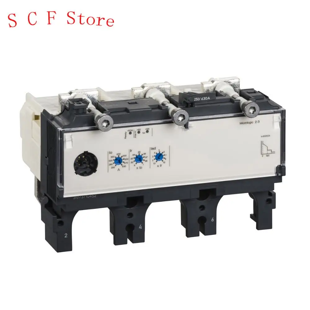 

Electrical Breakers Micrologic Micrologic 2.3A For NSX Breaker LV432084 Circuit Breaker Sizes Compact NSX 3P 630A Rating 4P 4d