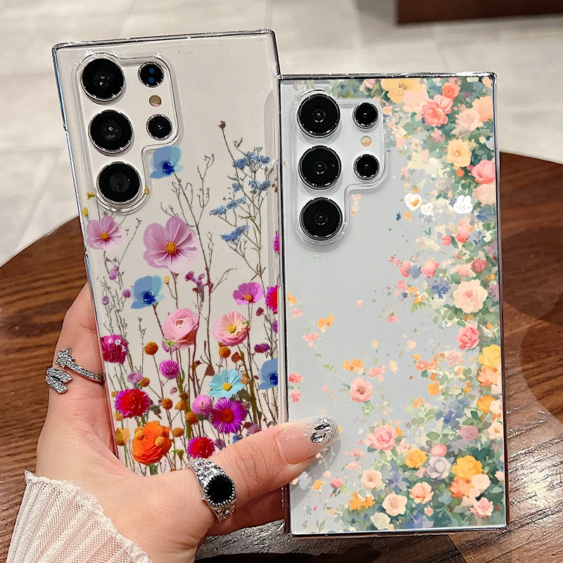 Чехол для Samsung Galaxy S24 S23 Ultra S22 S21 S20 FE A14 A34 A52 A53 A15 A25 A35 A55 A54