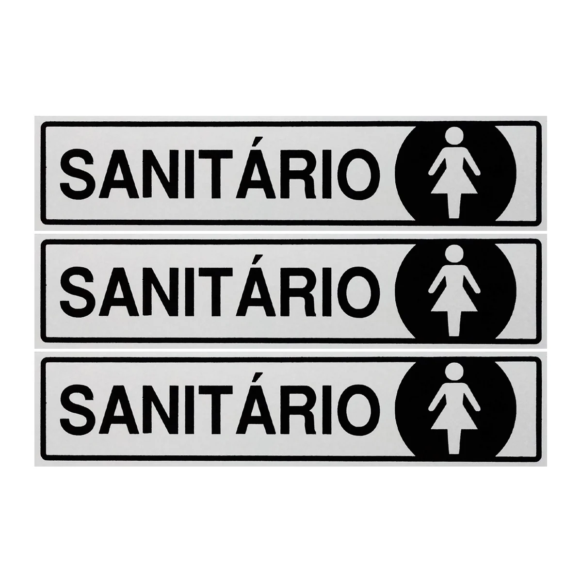 

Combo 3 Women's Sanitary Signal Boards 30x7 Access-B-526 F9e