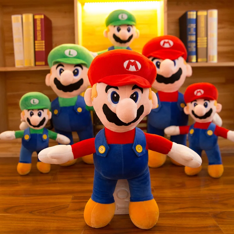 

Плюшевые игрушки в стиле Super Mario Bros