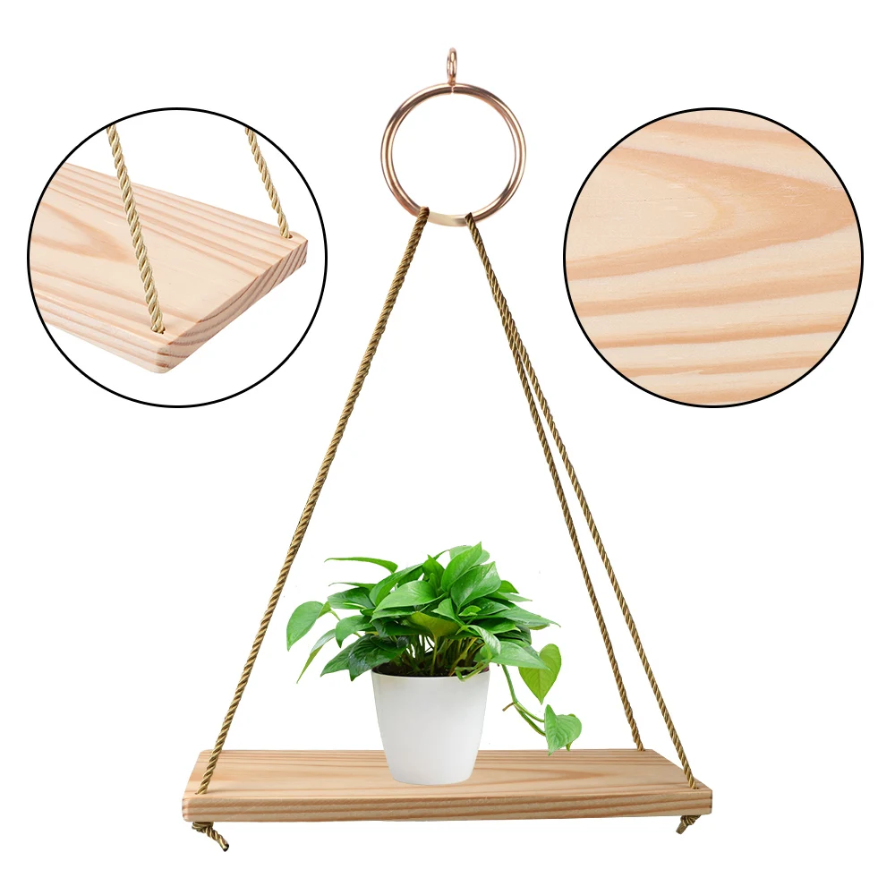 

Деревянная веревка, качели, стена, искусство, хранение всякой всячины, растение, цветочный горшок, поднос, домашний декор, Детская фотополка