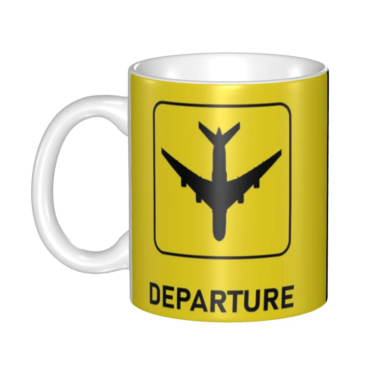 

Кофейная кружка Авиатор самолёт самодельная керамическая кружка на заказ Новые поступления и вылеты самолёт креативный подарок