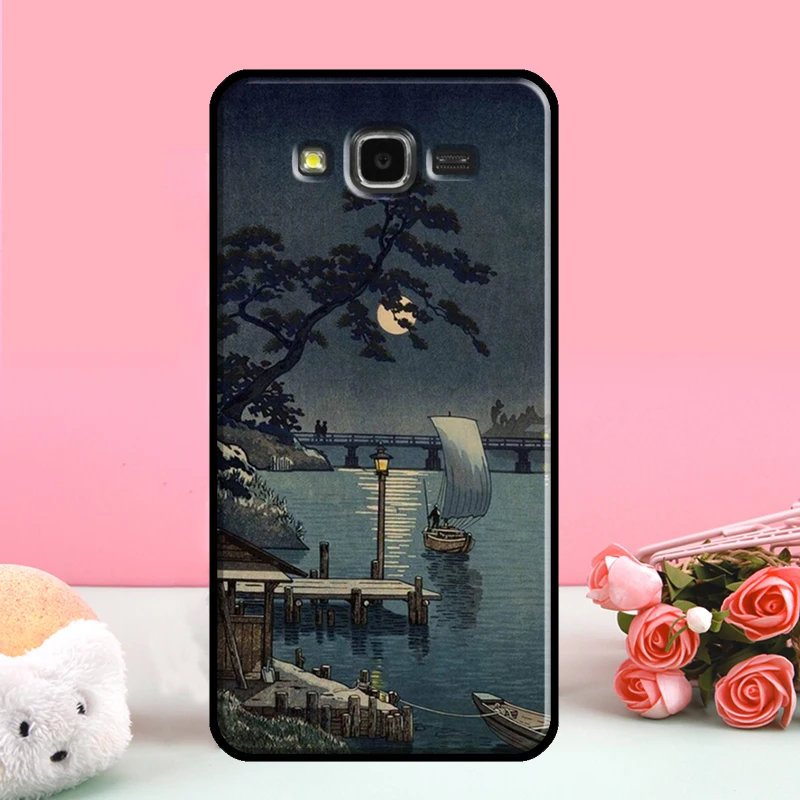 Чехол в японском стиле для Samsung Galaxy J5 J3 J7 J1 A3 A5 2016 2017 A6 A7 A8 A9 J4 J6 Plus J8 2018 |