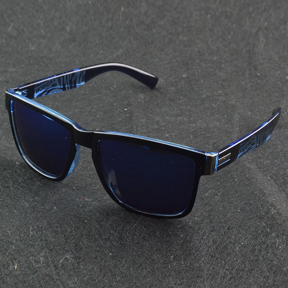 Синие зеркальные поляризованные солнцезащитные очки Clara Vida для близорукости на