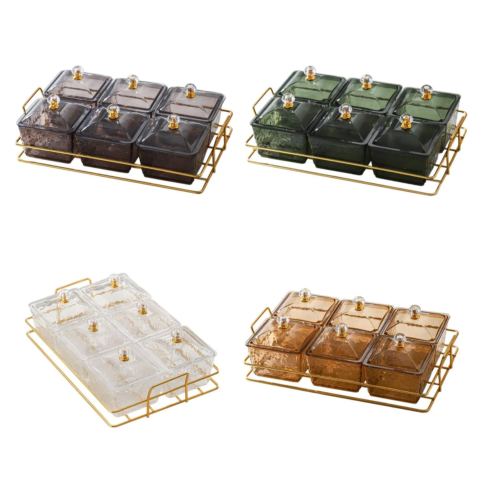 Сервировочные чаши с крышками Сервировочная тарелка для праздничной кухни