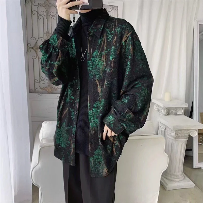 Рубашки женские с цветочным принтом винтажные элегантные универсальные блузки